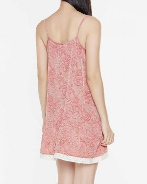 Váy Nữ Họa Tiết Đen Nền Xanh